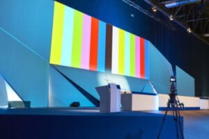 Painéis LED para eventos e conferências