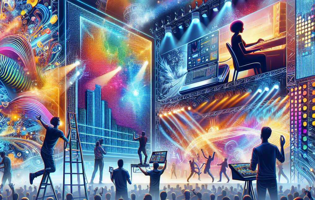 Transforme Seus Eventos com Painéis de LED: Tecnologia e Criatividade