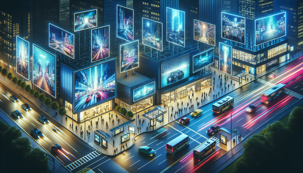 Principais Locais para Usar Painéis de LED em Mídia Out of Home