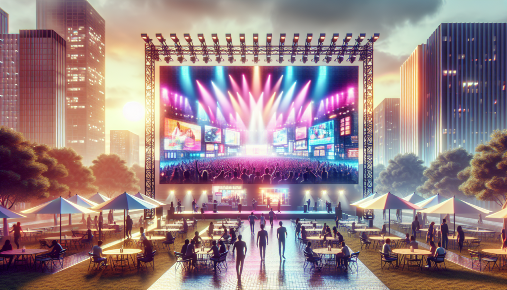 Painéis de LED Outdoor: A Solução Ideal para Seu Evento