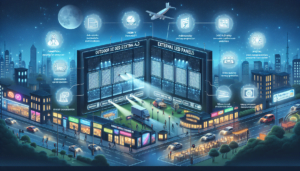 Painel de LED Externo Outdoor: Vantagens e Aplicações