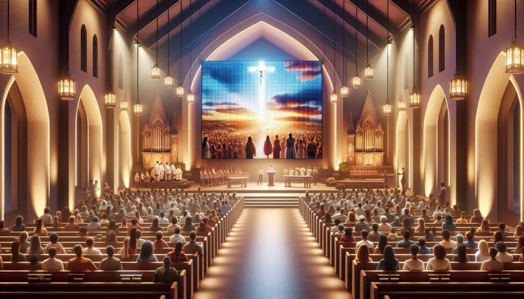 Painel de LED para Igreja – Melhore a Comunicação Visual
