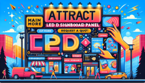 Painel de LED Letreiro – Atraia Clientes para Seu Negócio