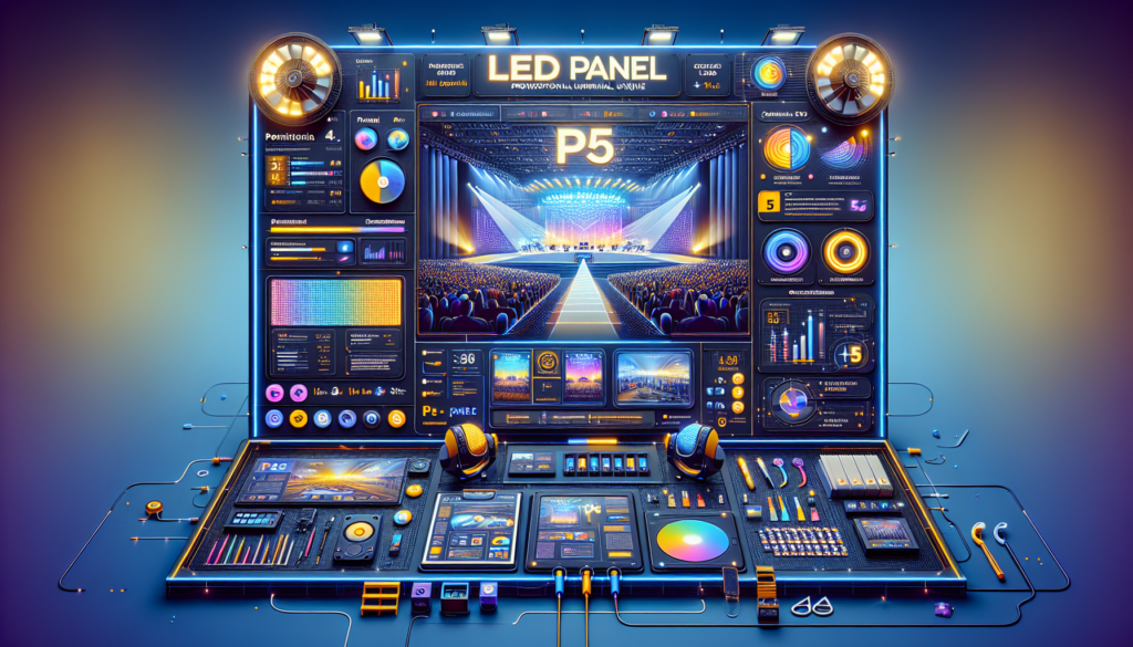 Painel de LED P5: Alta Qualidade e Versatilidade para Seu Evento