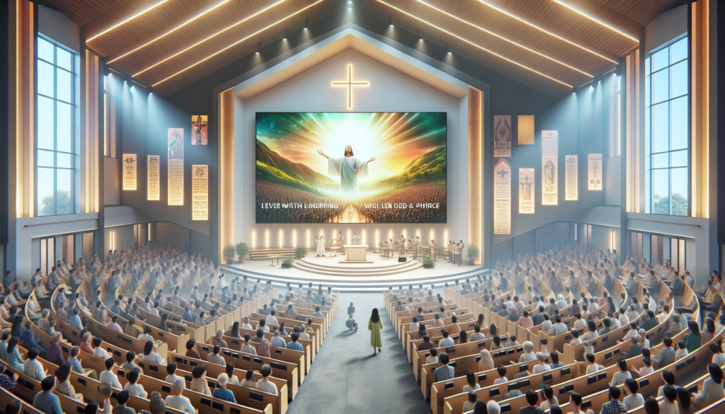 Painel de LED para Igrejas: Melhore a Experiência dos Fiéis