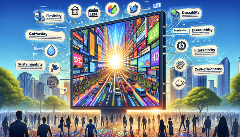 Vantagens do Painel de LED para Outdoor em Publicidade