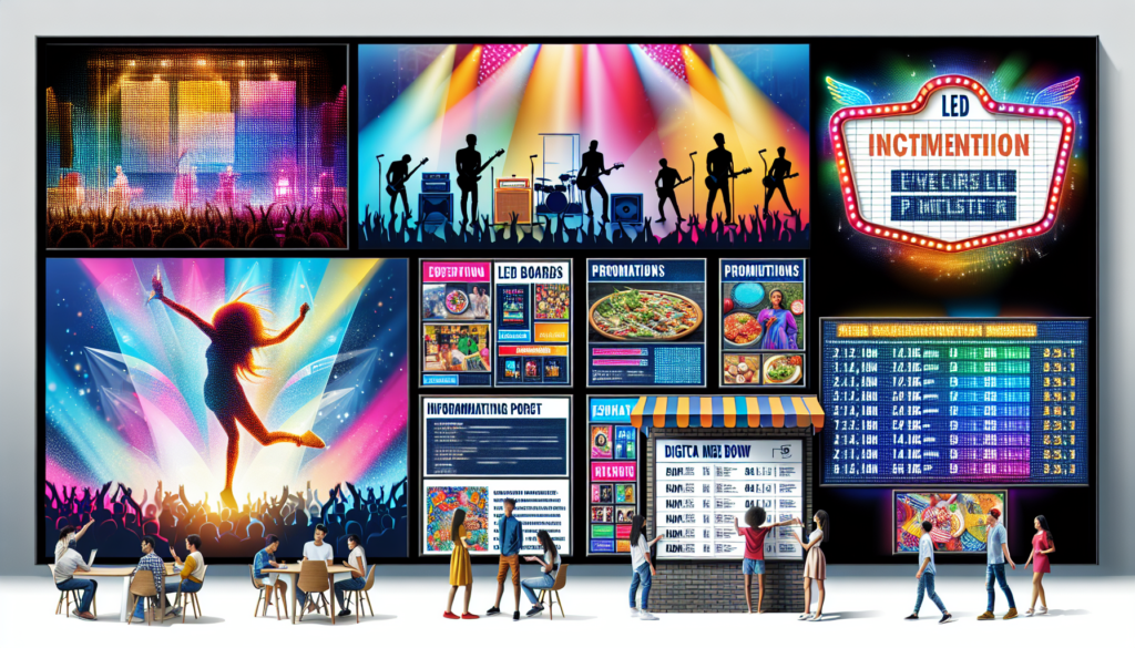 Placa de LED: Vantagens e Aplicações para Eventos e Comércio