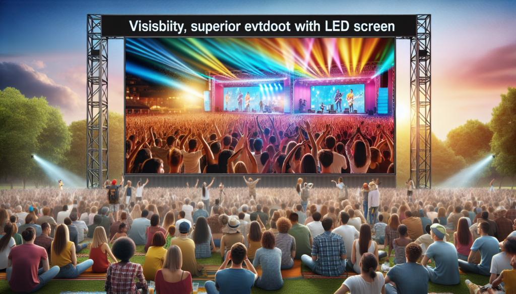 Vantagens de Alugar Telão de LED Externo para Eventos