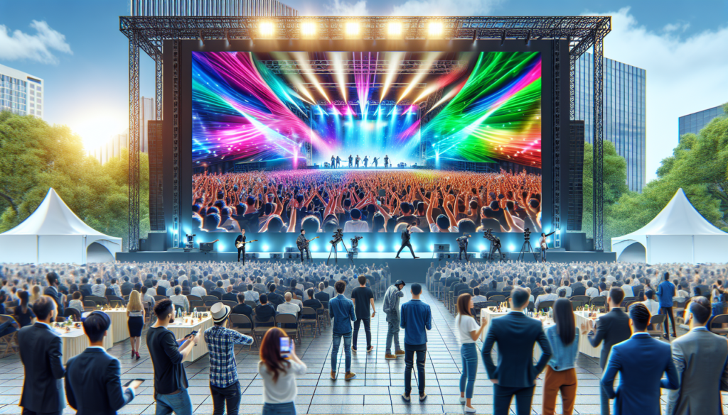 Vantagens do Telão de LED Outdoor para Seu Evento