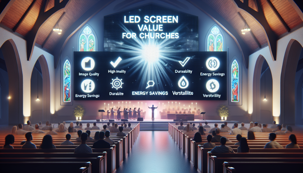 Valor de Telão de LED para Igrejas – Guia Completo 2024